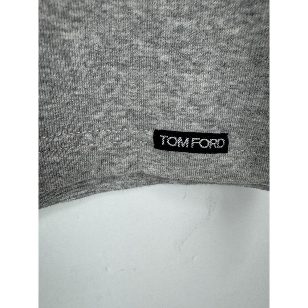 Tom Ford Cotton Crewneck T-shirt Size: Large - Picture 7 of 9